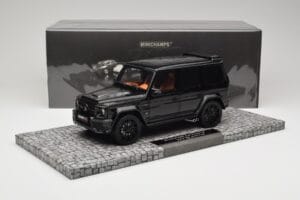 Mercedes Brabus 850 6.0 Widestar G63 W463 Obsidian Black Metallic Minichamps 1:18 107032400 Metall – Bild 6 von 6