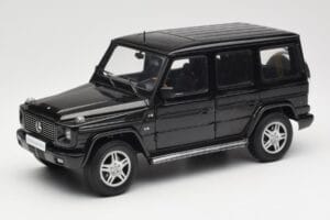 Mercedes G-Class G 500 W463 Smaragd Black Metallic AUTOart 1:18 76101 Metall