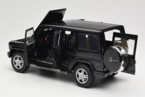 Mercedes G-Class G 500 W463 Smaragd Black Metallic AUTOart 1:18 76101 Metall – Bild 5 von 8