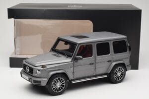 Mercedes G-Class G500 W463A Designo Platinum Magno Minichamps 1:18 B66960811 Metall – Bild 8 von 8