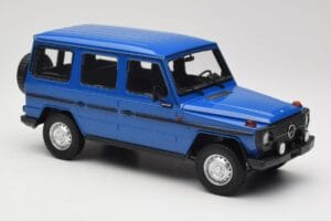 Mercedes G-Class W460 LWB Dunkelblau Minichamps 1:18 155038100 Metall – Bild 4 von 6