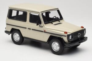 Mercedes G-Class W460 SWB Grey Metallic Minichamps 1:18 155038004 Metall – Bild 4 von 6