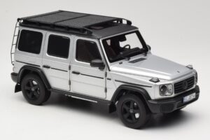 Mercedes G-Class W463 Iridium Silver Norev 1:18 183030 Metall – Bild 6 von 8