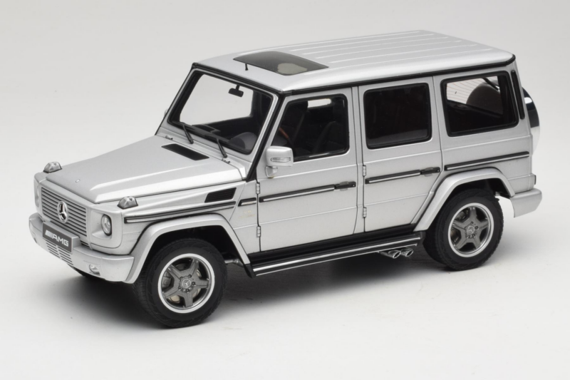 Mercedes G55 AMG W463 Silber AUTOart 1:18 76247 Metall