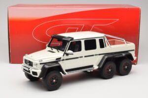 Mercedes AMG G63 6x6 W463 Weiss GT Spirit 1:18 GT100 Resin – Bild 6 von 6