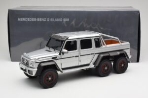 Mercedes AMG G63 W463 6x6 Iridium Silber AUTOart 1:18 76301 Komposit – Bild 8 von 8