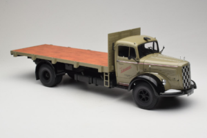 Mercedes L6600 Rungewagen Grau Schwarz Minichamps 1:18 109031050-R1 Metall – Bild 6 von 9