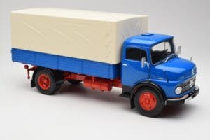 Mercedes L911 Blau Schuco 1:18 450044800 Metall – Bild 6 von 8
