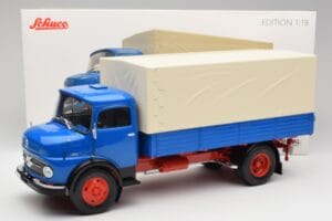 Mercedes L911 Blau Schuco 1:18 450044800 Metall – Bild 8 von 8