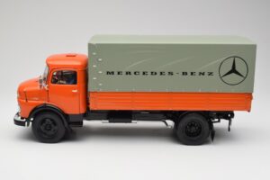 Mercedes L911 Orange Schuco 1:18 450044700 Metall – Bild 4 von 8