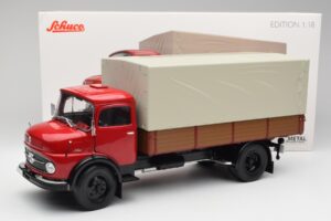 Mercedes L 911 Rot Schuco 1:18 450016400 Metall – Bild 8 von 8