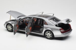 Maybach 62 LWB Himalaya Silber Dealer Edition AUTOart 1:18 B66962178 Metall – Bild 5 von 8