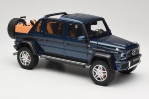 Mercedes Maybach G650 Landaulet Dunkelblau GT Spirit 1:18 GT174 Resin – Bild 4 von 6