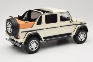 Mercedes Maybach G650 Landaulet W463 Weiss Schuco 1:18 450017800 Metall – Bild 2 von 6
