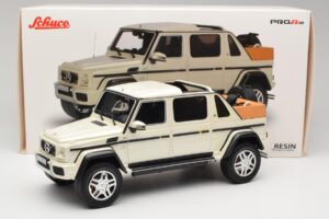 Mercedes Maybach G650 Landaulet W463 Weiss Schuco 1:18 450017800 Metall – Bild 6 von 6