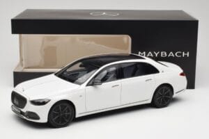 Mercedes Maybach S 680 X223 Diamond White Norev 1:18 B66960666 Metall – Bild 8 von 8