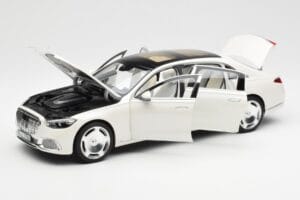 Mercedes Maybach S680 4Matic X223 Diamond Weiss Norev 1:18 183918 Metall – Bild 2 von 8