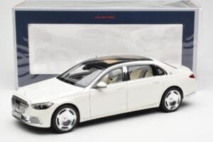 Mercedes Maybach S680 4Matic X223 Diamond Weiss Norev 1:18 183918 Metall – Bild 8 von 8