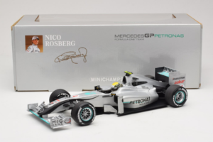 Mercedes MGP W01 #4 N. Rosberg Mercedes GP Showcar 2010 Minichamps 1:18 150100074 Metall – Bild 7 von 7
