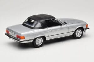 Mercedes R107 380 SL Silber Norev 1:18 183725 Metall – Bild 3 von 8