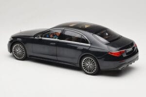 Mercedes S-Class W223 AMG Line Anthracite Blue Norev 1:18 183800 Metall – Bild 7 von 8