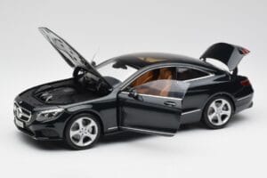 Mercedes S-Class Coupe C217 Smaragd Grün Metallic Norev 1:18 B66961244 Metall – Bild 2 von 8
