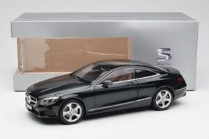 Mercedes S-Class Coupe C217 Smaragd Grün Metallic Norev 1:18 B66961244 Metall – Bild 8 von 8