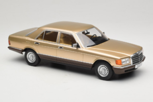 Mercedes S-Class W126 Metallic Beige MCG 1:18 MCG18548 Metall – Bild 4 von 6