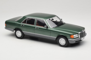 Mercedes S-Class W126 Metallic Green MCG 1:18 MCG18549 Metall – Bild 4 von 6