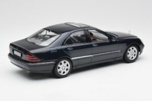 Mercedes S-Class W220 Blau Maisto 1:18 56051 Metall – Bild 3 von 8