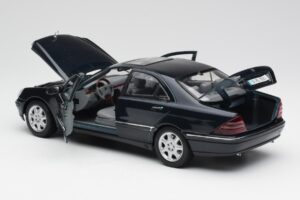 Mercedes S-Class W220 Blau Maisto 1:18 56051 Metall – Bild 5 von 8