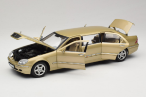 Mercedes S-Class W220 Pullman Gold Metallic Sun Star 1:18 4113 Metall – Bild 2 von 8