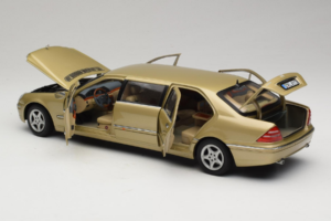Mercedes S-Class W220 Pullman Gold Metallic Sun Star 1:18 4113 Metall – Bild 5 von 8