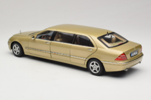 Mercedes S-Class W220 Pullman Gold Metallic Sun Star 1:18 4113 Metall – Bild 7 von 8