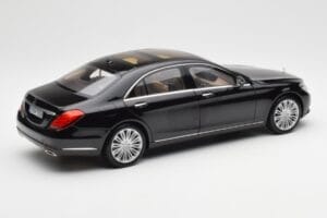 Mercedes S-Class W222 Schwarz Metallic Norev 1:18 183480 Metall – Bild 3 von 8