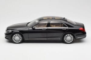 Mercedes S-Class W222 Schwarz Metallic Norev 1:18 183480 Metall – Bild 4 von 8
