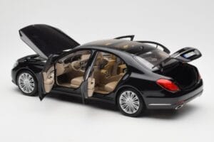 Mercedes S-Class W222 Schwarz Metallic Norev 1:18 183480 Metall – Bild 5 von 8