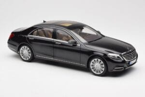 Mercedes S-Class W222 Schwarz Metallic Norev 1:18 183480 Metall – Bild 6 von 8
