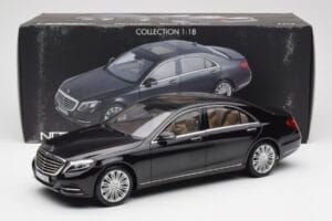 Mercedes S-Class W222 Schwarz Metallic Norev 1:18 183480 Metall – Bild 8 von 8