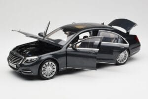 Mercedes S-Class W222 Blau Anthrazit Metallic Norev 1:18 B66960157 Metall – Bild 2 von 8