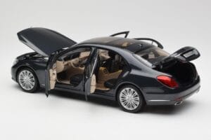 Mercedes S-Class W222 Blau Anthrazit Metallic Norev 1:18 B66960157 Metall – Bild 5 von 8