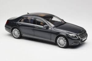 Mercedes S-Class W222 Blau Anthrazit Metallic Norev 1:18 B66960157 Metall – Bild 6 von 8