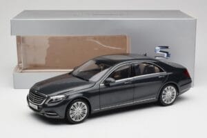 Mercedes S-Class W222 Blau Anthrazit Metallic Norev 1:18 B66960157 Metall – Bild 8 von 8