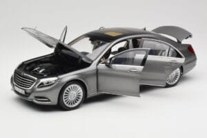 Mercedes S-Class W222 Grey Metallic Norev 1:18 183481 Metall – Bild 2 von 8