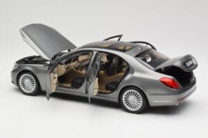 Mercedes S-Class W222 Grey Metallic Norev 1:18 183481 Metall – Bild 5 von 8