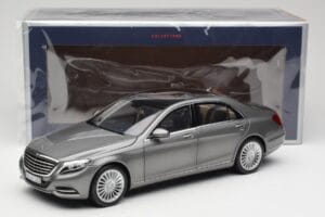 Mercedes S-Class W222 Grey Metallic Norev 1:18 183481 Metall – Bild 8 von 8
