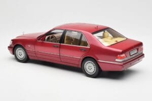 Mercedes S500 W140 Rot Metallic Norev 1:18 183579 Metall – Bild 7 von 8