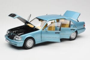 Mercedes S500 W140 Türkis Metallic Norev 1:18 183561 Metall – Bild 2 von 8