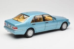 Mercedes S500 W140 Türkis Metallic Norev 1:18 183561 Metall – Bild 3 von 8