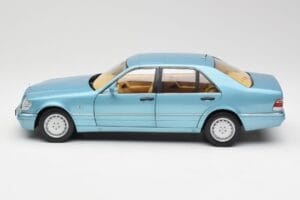 Mercedes S500 W140 Türkis Metallic Norev 1:18 183561 Metall – Bild 4 von 8